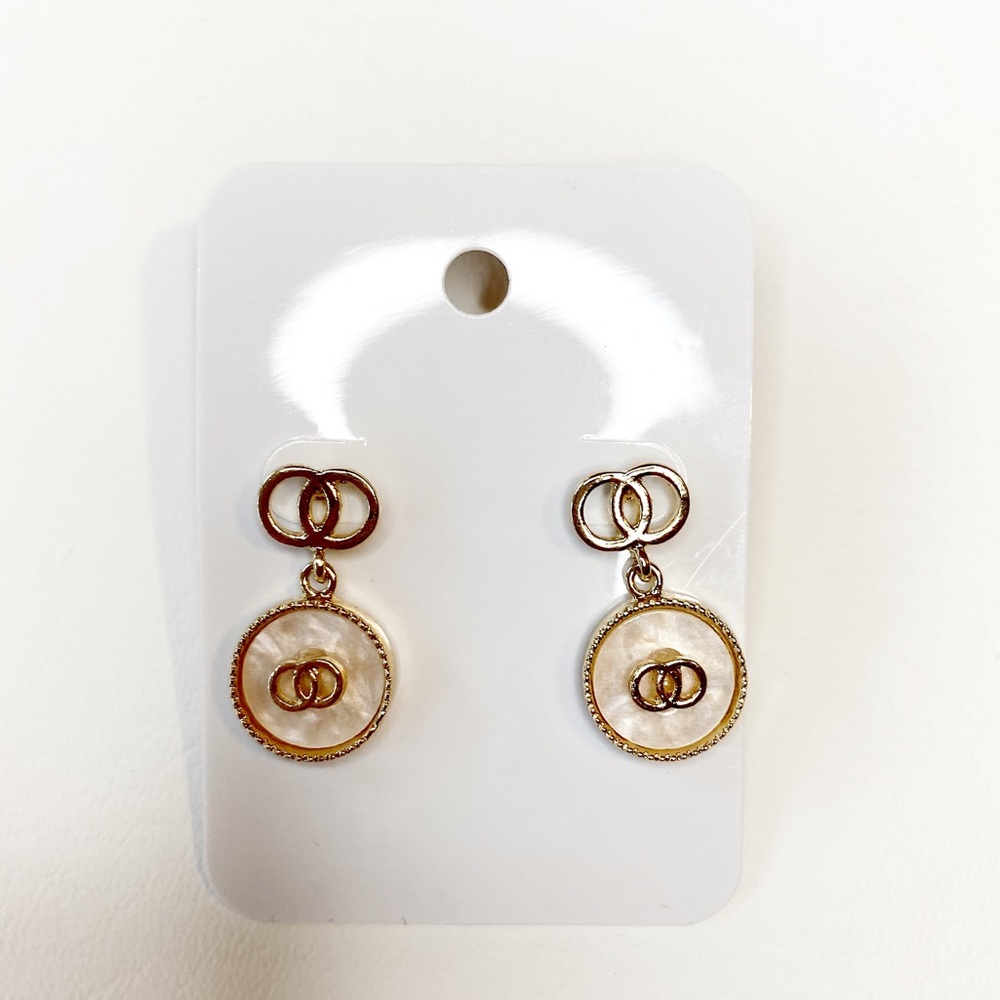 Double Circle Earrings